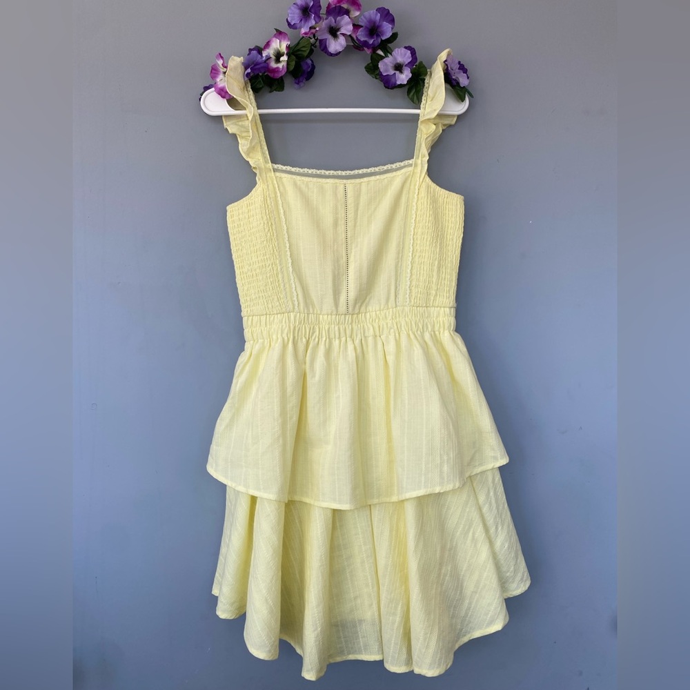 Shabby Chic Maura Dress yellow size M NWT - Picture 14 of 15